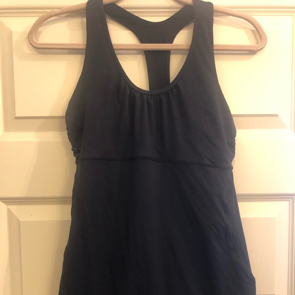 Lululemon black racerback tank